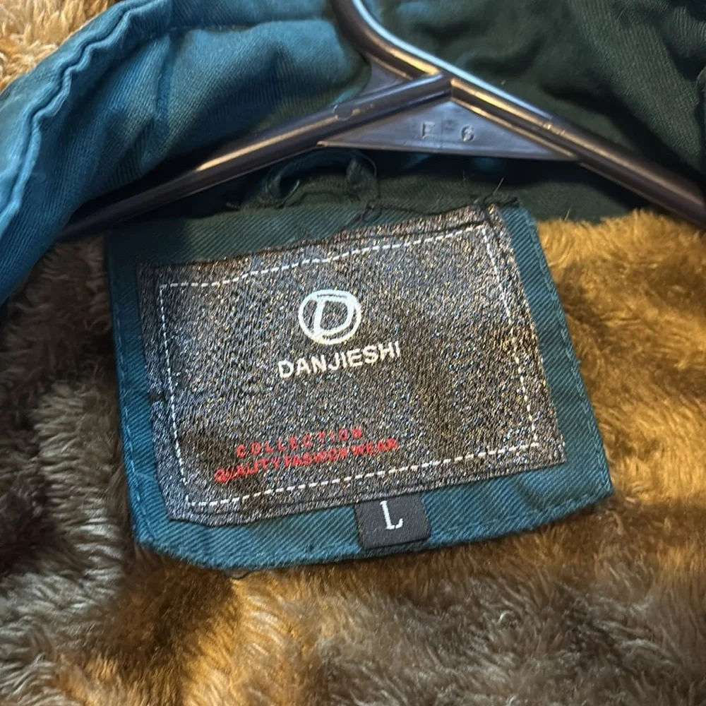 Danjieshi Petite Denim Winter Coat